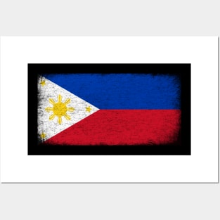 Philippines Flag Vintage Posters and Art